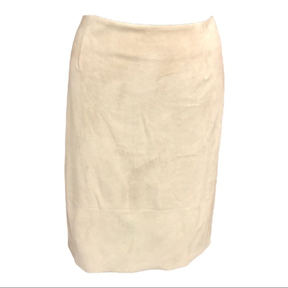 Faux Suede Skirt Calvin Klein - Picture 2 of 5